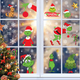 Christmas Littler Monster Home Decor Window Sticker Christmas Decoration