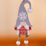 Christmas Wood Gnome Christmas Ornament Decoration