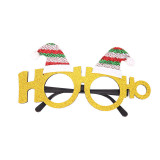 Merry Christmas HO HO HO and Snowman Christmas Decoration Glasses Frame