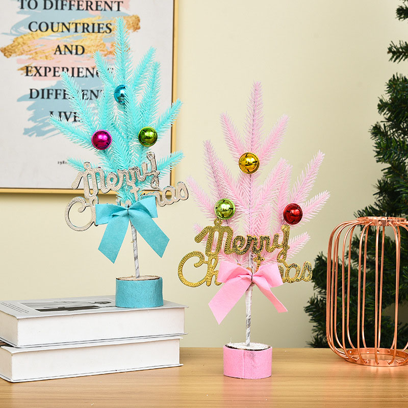 Christmas Handwork Artificial Tree with Bell Christmas Ornament