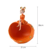 Home Heart Bubble Girl Storage Ornament Desktop Craft Ornament Figure Statue
