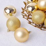 Merry Christmas 24 Pieces 4cm Christmas Tree Ornaments Hanging Balls Decoration