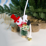 Christmas Santa Deer and Snowman Climb Rope Christmas Ornament Decoration