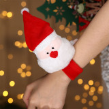 Merry Christmas Santa Claus and Tree Wristband Christmas Gift