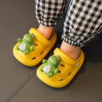 Toddler Kids Cartoon Dinosaurs Flat Beach Summer Slipper Sandals