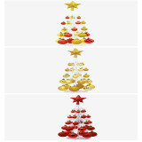 Christmas Ornament Tree Build with Xmas Ball Christmas Home Decor