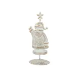 Christmas Metal Deer and Xmas Tree Retro Candlestick Christmas Home Ornament Decoration