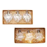 Merry Christmas LED Pine Cones Lights Christmas Tree Ornaments Hanging Decoration