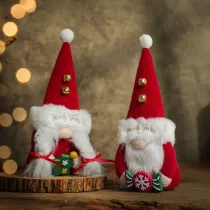Christmas 2 Pieces Gnome Toys Xmas Tree Christmas Decoration Ornament