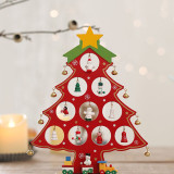 Merry Christmas DIY Christmas Paper Cut Tree with Ornament Christmas Decor
