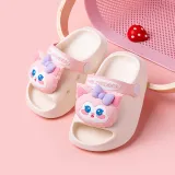 Toddler Kids Cartoon Fox Flat Beach Non-slip Summer Slipper Sandals