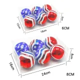 Merry Christmas 24 Pieces 6cm Christmas Ornaments Hanging Balls