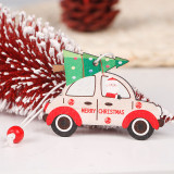 Merry Christmas 3 Pieces Trucks Xmas Tree Christmas Ornament Decoration