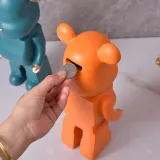 Home Ornament Bearbrick Piggy Bank Desktop Craft Ornament Figure Statue
