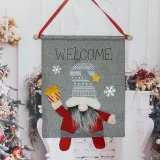 Christmas Gnome Hanging Flag Banner Christmas Ornament Decoration