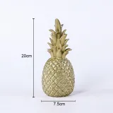 Home Ornament Pineapple Desktop Craft Ornament Figure Statue