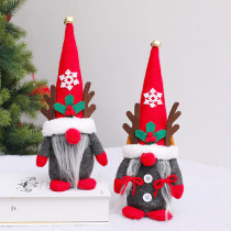 Christmas 2 Pieces Gnome Toys Christmas Ornament Decoration