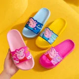 Toddler Kids Flat Beach Cartoon Animal Pig Non-slip Summer Slipper