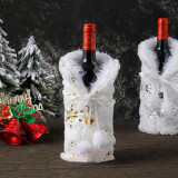 Christmas Snowflake Wine Cover Ornament Christmas Home Decor