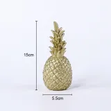 Home Ornament Pineapple Desktop Craft Ornament Figure Statue