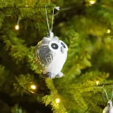 Merry Christmas Stars Flower Painted Christmas Tree Ornaments Hanging Balls Decoration