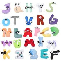 Soft Stuffed Toys 26 ABC Letters Alphabet Plush Doll Toys Gifts