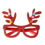 Merry Christmas Antlers and Rabbit Christmas Decoration Glasses Frame
