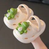 Toddler Kids Cartoon Dinosaurs Flat Beach Summer Slipper Sandals