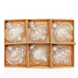 Merry Christmas Painted Lantern Christmas Balls Home Decoration