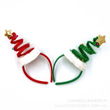 Merry Christmas Xmas Tree and Stars Headband Christmas Gift