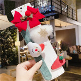 Merry Christmas 4 PCS Bowknot Hairpin and Christmas Socks Headband Xmas Decoration
