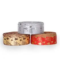 Merry Christmas 5m Christmas Tree Metallic Ribbon Christmas Party Decoration