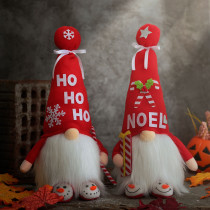 Christmas LED Light Up Gnome Toys Christmas Ornament Decoration