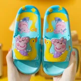 Toddler Kids Flat Beach Non-slip Cartoon Animal Pig Duck Summer Slipper