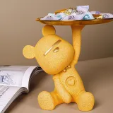 Home Bearbrick Tray Ornament Desktop Craft Ornament Figure Statue