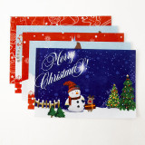 Merry Christmas Dining Table Mat Placemat Christmas Home Decor