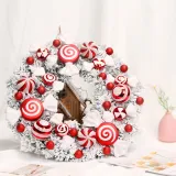 Merry Christmas 6 Pieces Lollipop and Candy Christmas Tree Ornament Decoration