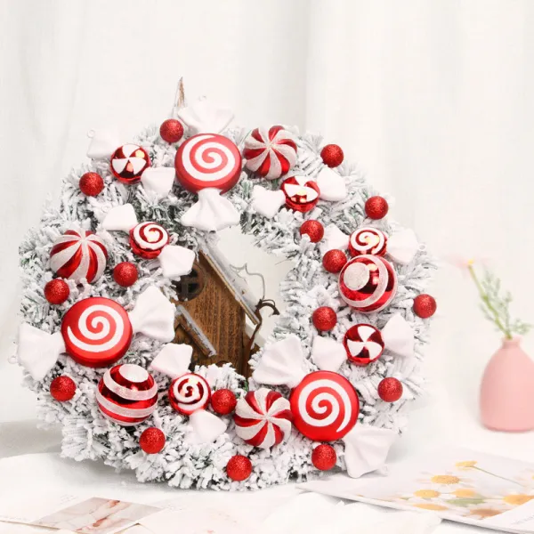 Merry Christmas 6 Pieces Lollipop and Candy Christmas Tree Ornament Decoration