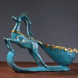 Home Ornament Swan Wine Bottle Holder Craft Ornament Figure Statue