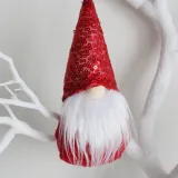 Christmas 7 Pieces Sequins Gnome Christmas Ornament Decoration