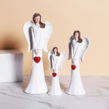 Home Ornament Angel Love Resin Craft Desktop Figure Statue