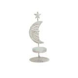Christmas Metal Deer and Xmas Tree Retro Candlestick Christmas Home Ornament Decoration