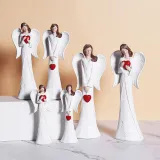 Home Ornament Angel Love Resin Craft Desktop Figure Statue
