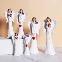 Home Ornament Angel Love Resin Craft Desktop Figure Statue