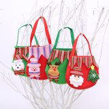 Christmas Deer and Santa Claus Candy Gift Bag Christmas Home Decor
