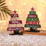 Merry Christmas Letter Christmas Tree Christmas Home Ornament Decoration