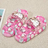 Toddler Kids Flat Beach Cartoon Cute Heart Cat Dots Non-slip Home Summer Slipper