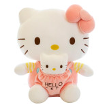 Soft Stuffed Cartoon 2 Kittens Cat Toys Plush Doll Gifts