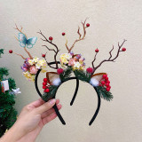 Merry Christmas Reindeer Antlers Headband Christmas Gift Decoration