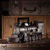 Home Ornament Locomotive Desktop Craft Ornament Resin Figure Statue